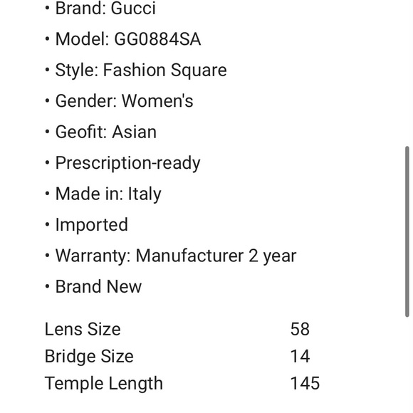 Gucci Horsebit Black Sunglasses - Picture 9 of 9